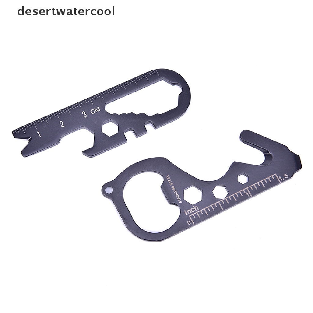 Deid Outdoor Multi-Fungsi Alat Pembuka Kartu Gantungan Kunci Dengan Gadget Serbaguna Tool Martijn
