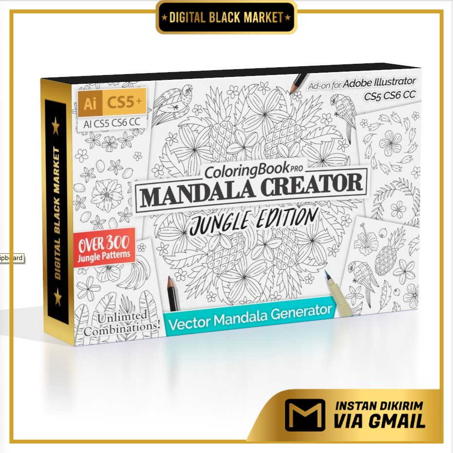 Mandala Creator Jungle Edition