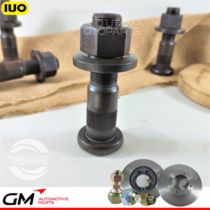 Baut Roda Belakang Hino Ranger 500 Lubang 10 Hub Bolt GM