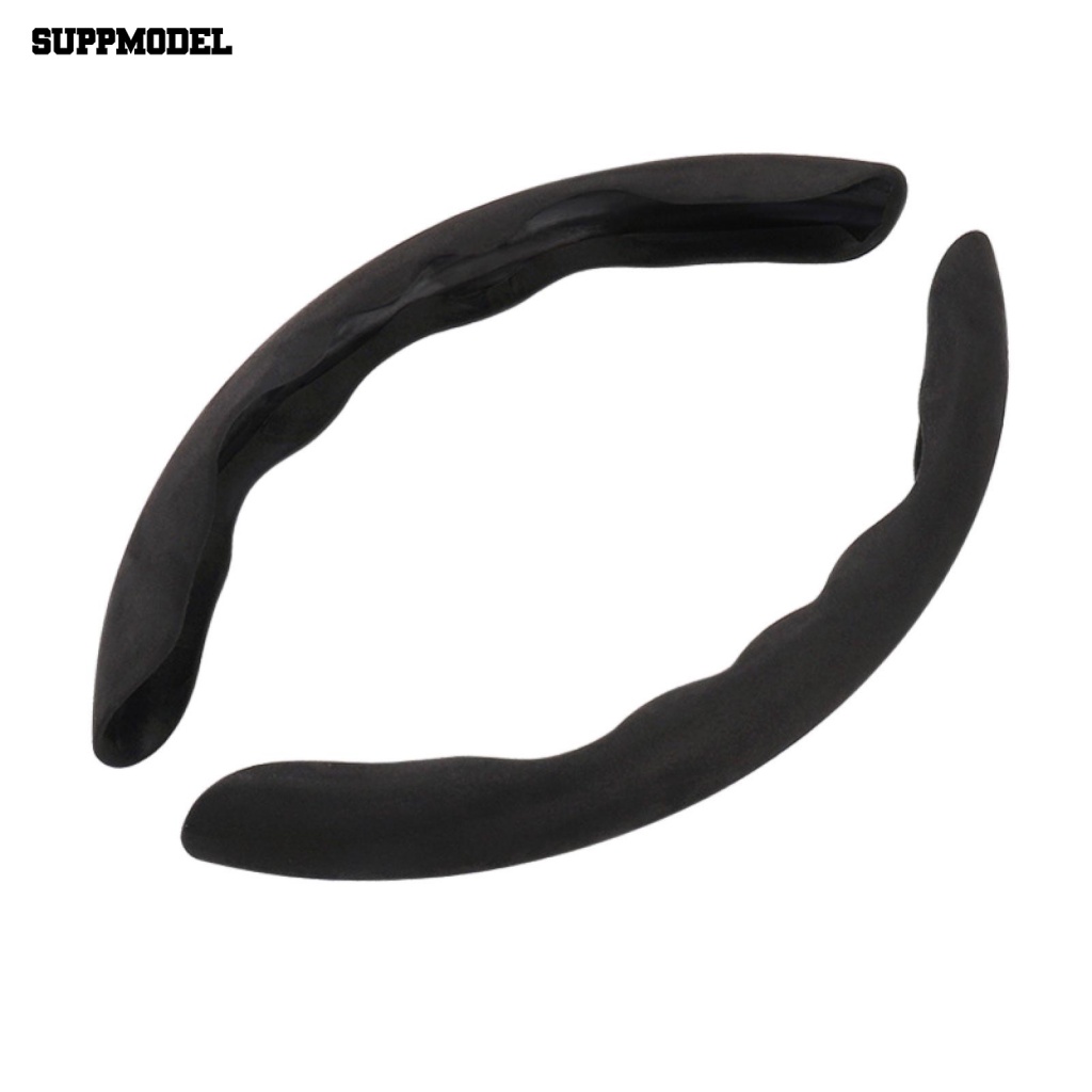 Suppmodel 1pasang Empat Musim Steering Wheel Case Aksesoris Interior Auto Steering Wheel Protector Decor Breathable