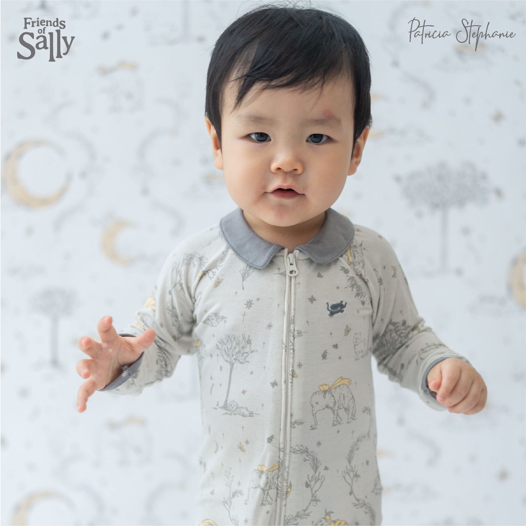 Friends of Sally x Patricia Stephanie - Bamboo Baby Jumpsuit