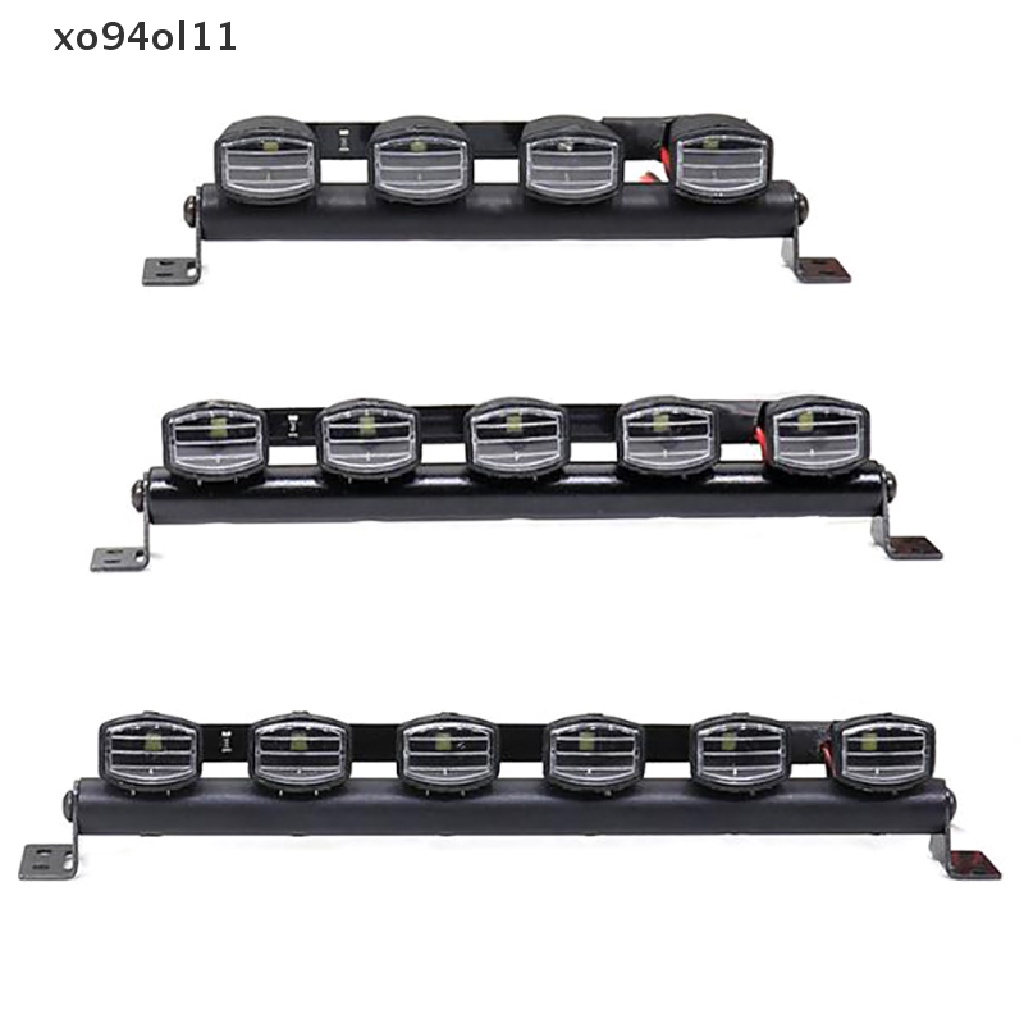 Xo Ultra Bright Lamp LED Roof Light Bar Dengan Lampu Sorot 4per5per6 Untuk Mobil1Per10 RC OL