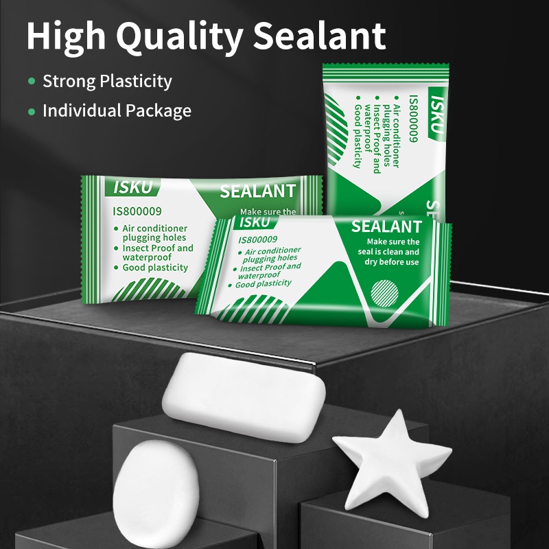 ISKU Sealant dempul tembok dinding/dempul padat ajaib serbaguna/tambal lubang pipa ac segel lubang /dempul penambal lubang multifungsi