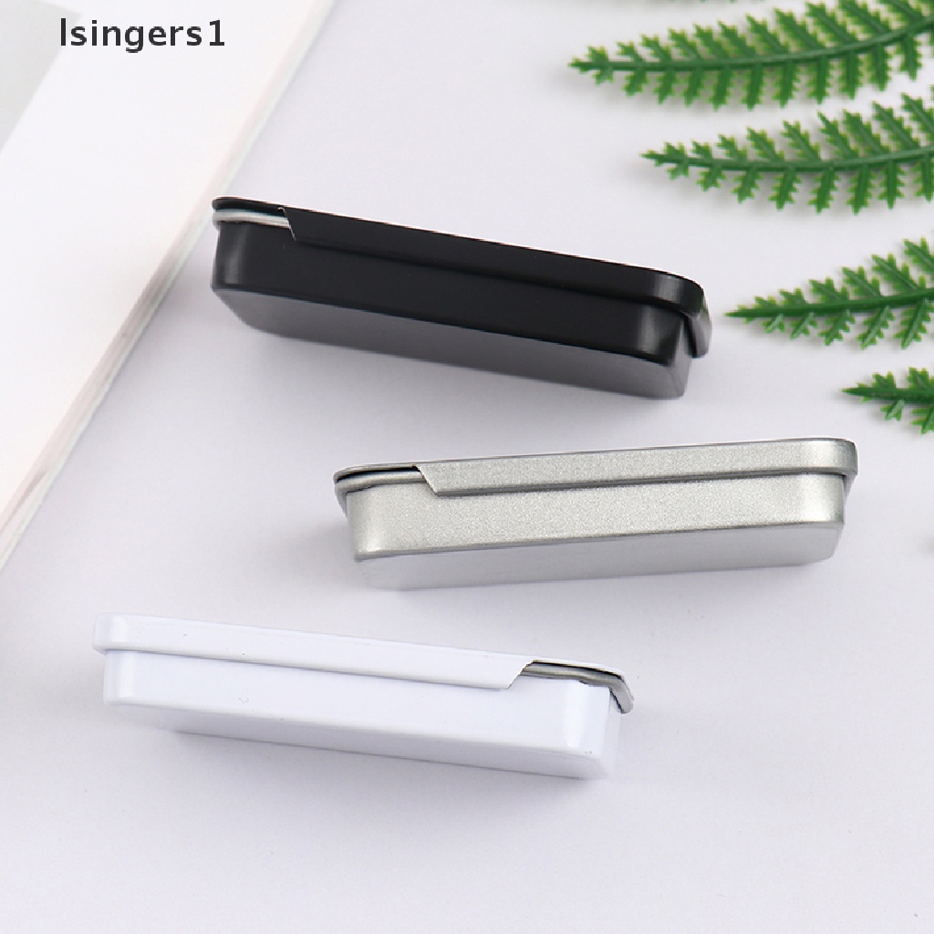[lsingers1] Kotak Kaleng Mini Bins Jar Persegi Panjang Kotak Besi Kosong Portable Penyimpanan Krim Bibir Untuk Perhiasan Pernikahan Candy Pill Cases Butik