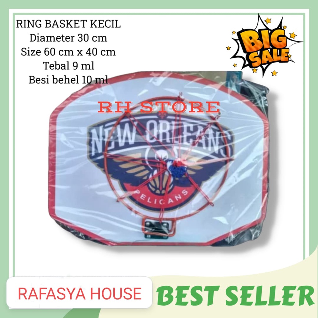 FLASH SALE PAPAN KAYU RING BASKET UNTUK ANAK-ANAK/REMAJA