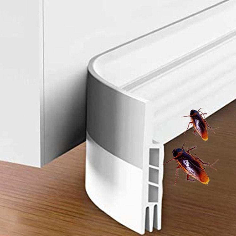 Lanfy Door Bottom Seal Strip Anti Dingin Satu Sisi Gap Sealing Tape Sealing Bar Weathering Strip Window Blocker Under Door Draft Stopper