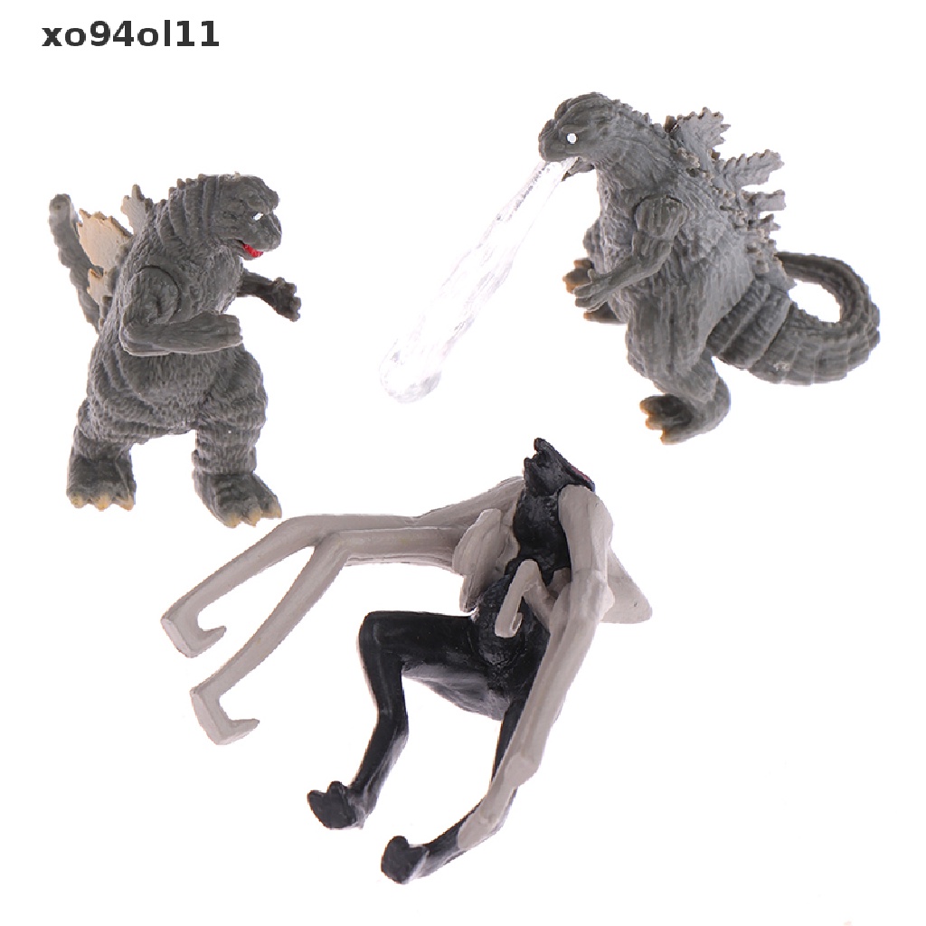 Xo 8Pcs/Set Godzilla Vs Kong Model 5cm Action Figure Model Kolekte Mainan Anak OL