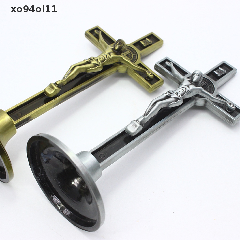 Xo Relik Gereja Yesus Di Stand Salib Dinding Rumah Dekorasi Kapel Salib Antik OL