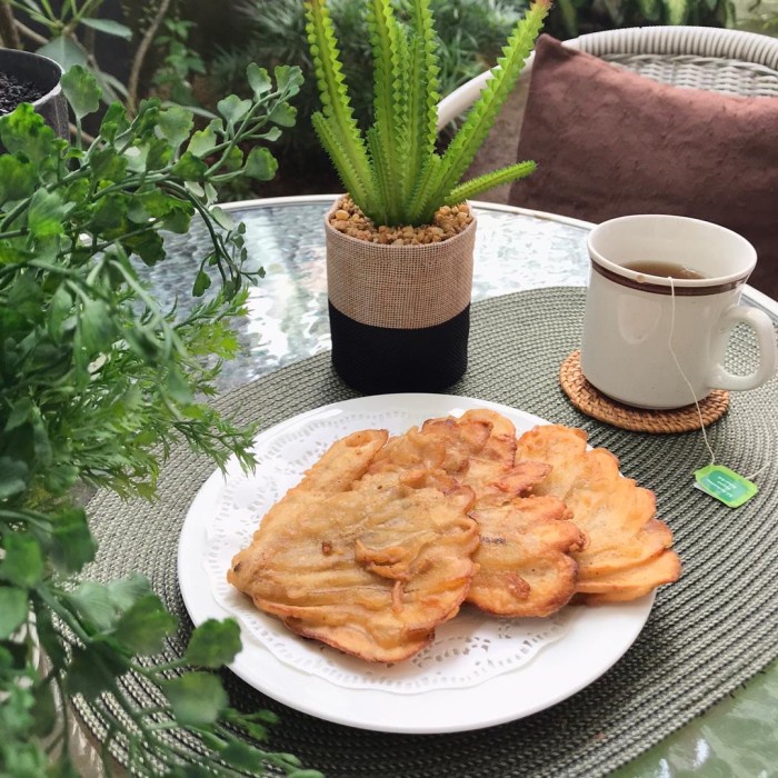 Frozen pisang goreng kipas kuantan isi 10 gosend grab