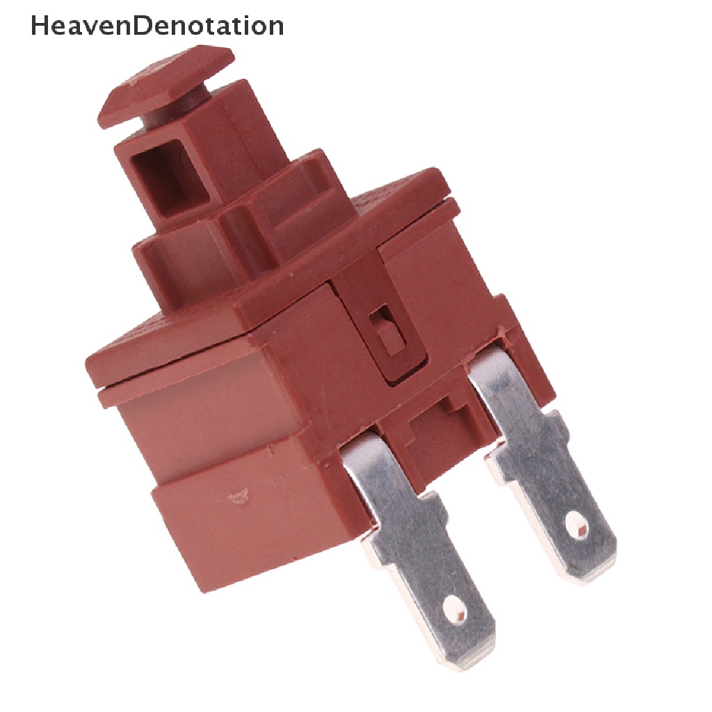 [HeavenDenotation] 1pc KAN-L5 2Pin Self-locking Key Switch Pemanas Air Vacuum Cleaner Switch 7.5A 250VAC Tombol Power Switch Lock Tombol Key Switch HDV