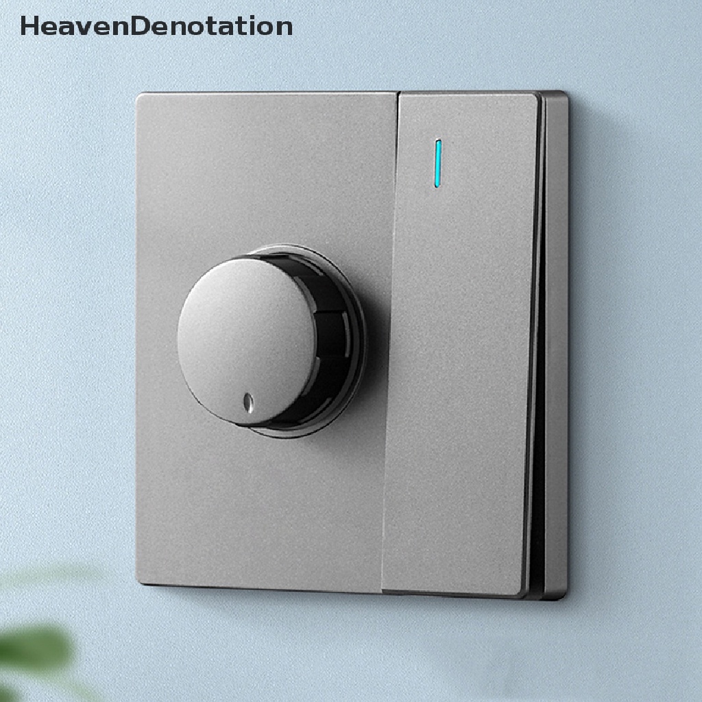 [HeavenDenotation] 220v Universal Adjustment Ceiling Fan Speed Control Switch Tombol Dinding Dimmer HDV