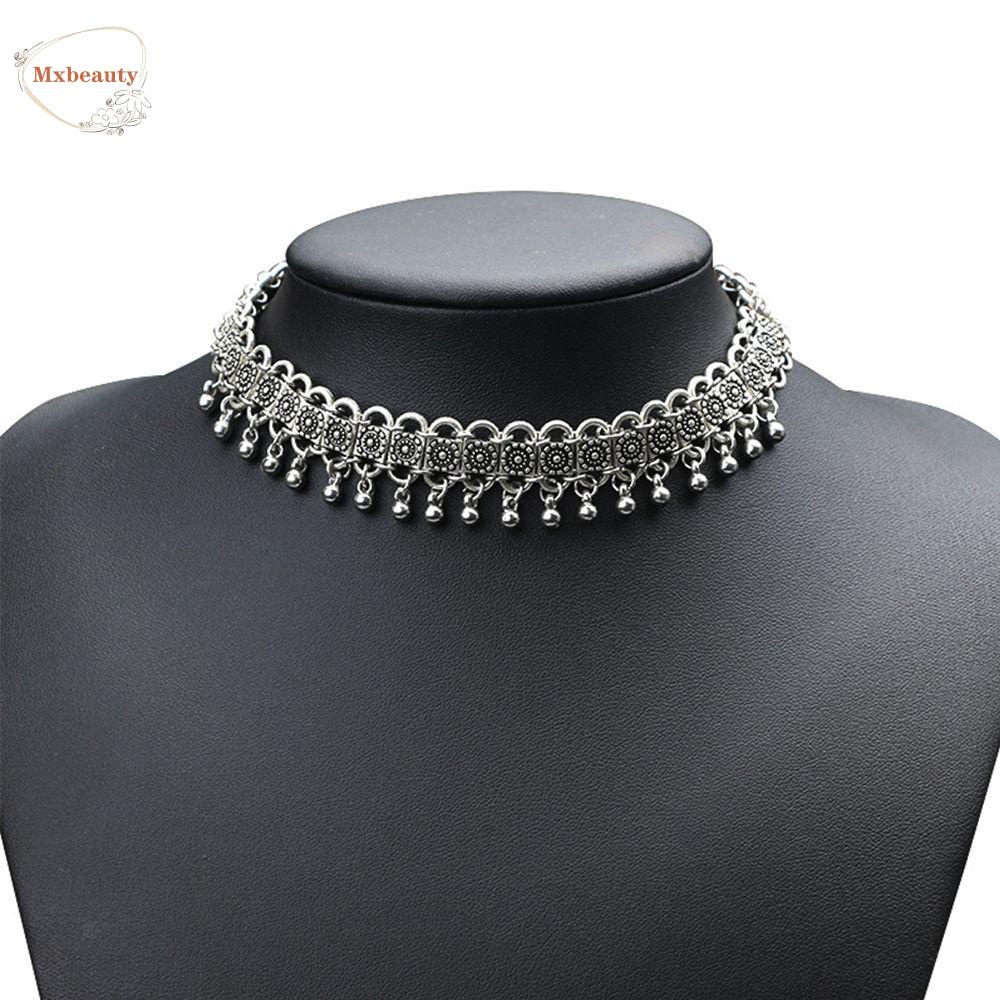 MXBEAUTY Gift Pendant Best Quality Jewelry Chain Hippy Tassels Punk Statement Collar Chic Necklace/Multicolor