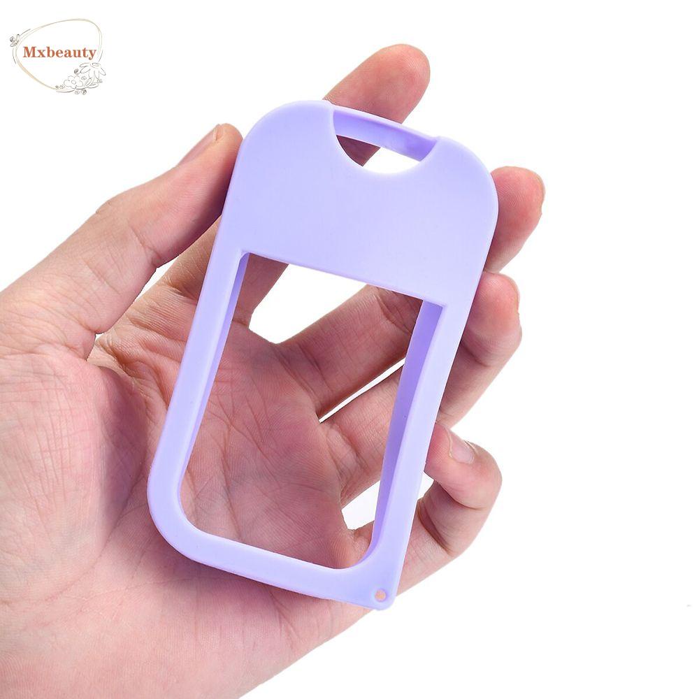 MXBEAUTY Portable Silicone Sleeve Leak-proof Refillable Bottles Accessories Card Spray Bottle Protective cover Travel Separate Reusable Plastic Perfume Bottle Protective case