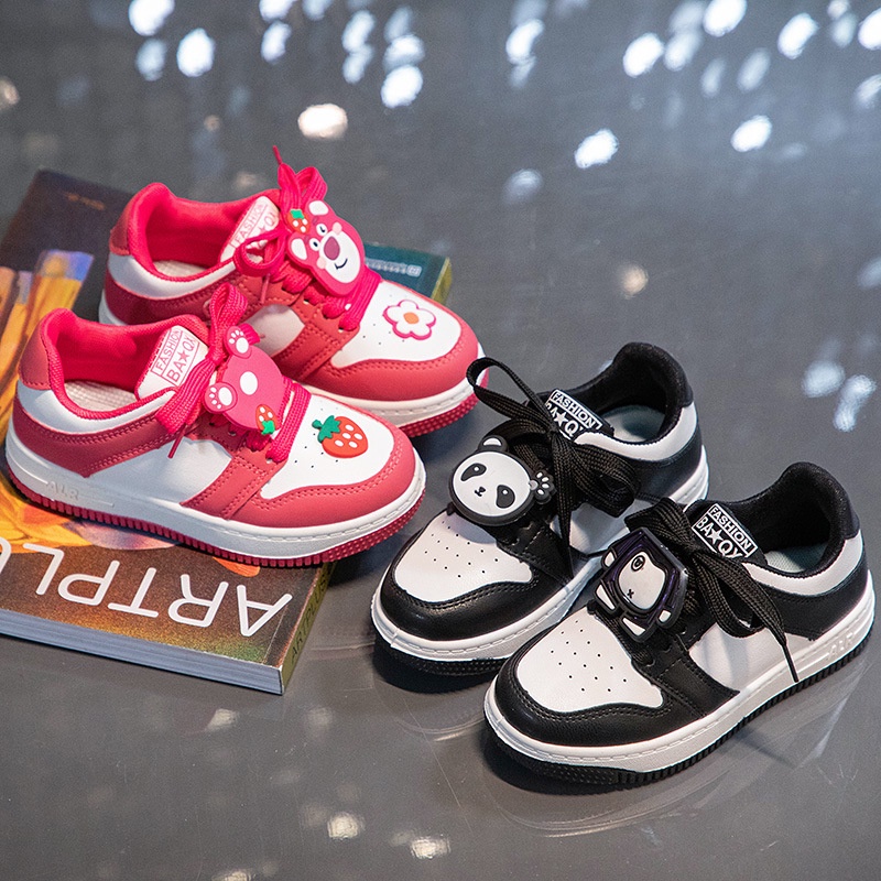 GROSIRTAS LV0289 Sepatu Sneakers Anak Motif Animal AB Casual Import Premium Quality Sepatu  Fashion Anak Perempuan Kekinian