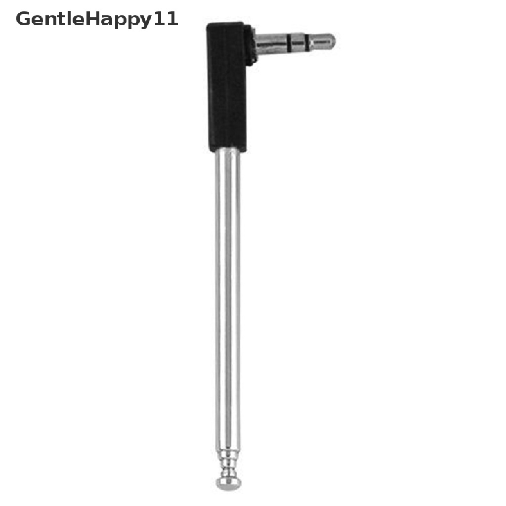 Gentlehappy Antena Radio FM 3.5mm Yang Dapat Ditarik Untuk id Ponsel