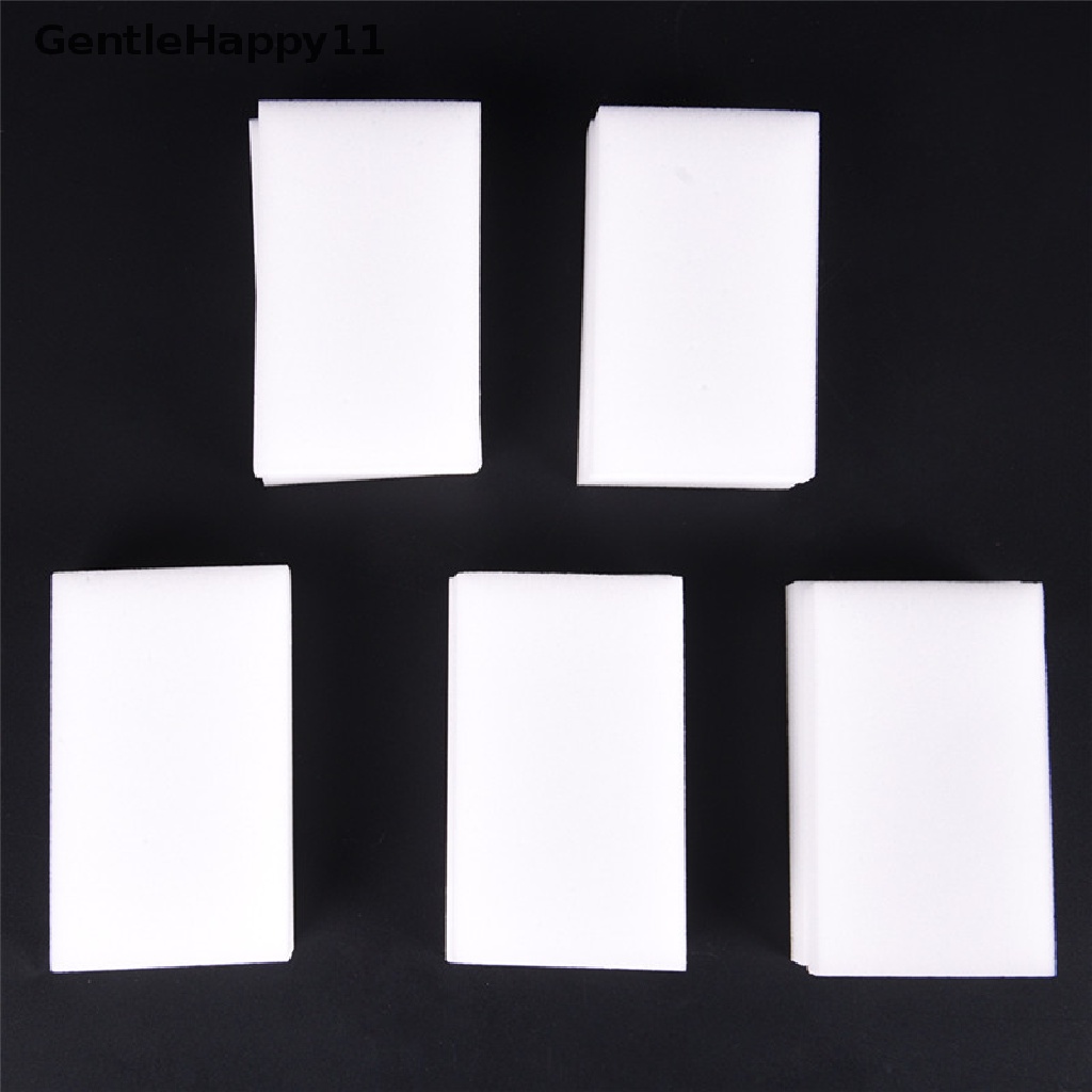 Gentlehappy 10pcs/50pcs High Density Nano Magic Sponge Eraser Pembersih Multifungsi id