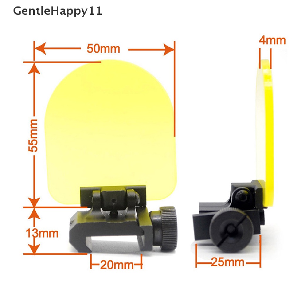 Gentlehappy 20mm Kacamata Pelindung Lensa Senapan Penjaga Sight Scope Outdoor Glasses id