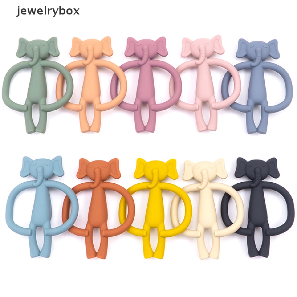 [jewelrybox] Anak-anak Tumbuh Gigi Silikon Menyusui Teether Hadiah Perawatan Baru Lahir Tahan Lama Butik