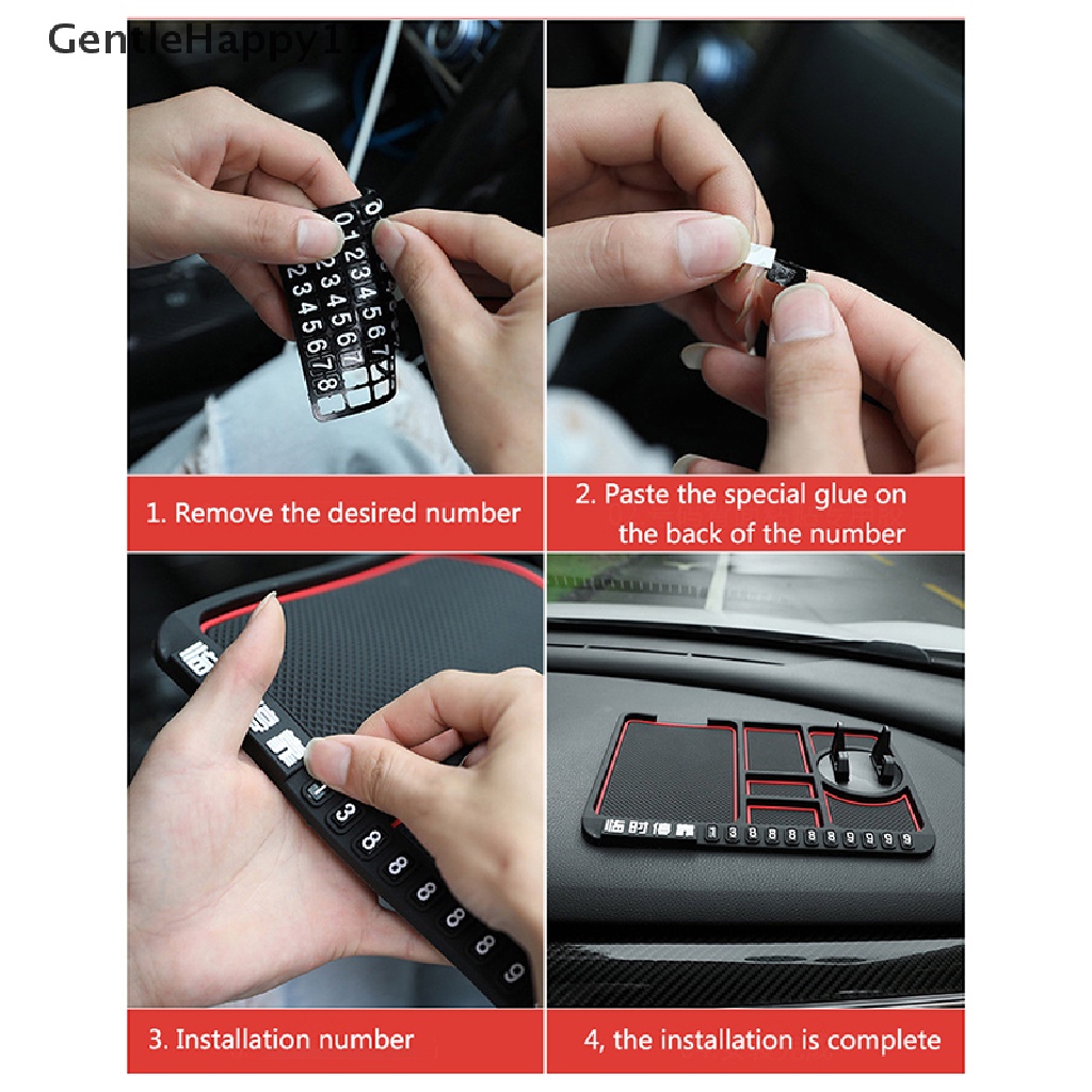 Gentlehappy Alas Anti Slip Mobil Multi Fungsi Phone Holder Non Slip Phone Mount Car Pad Mat id