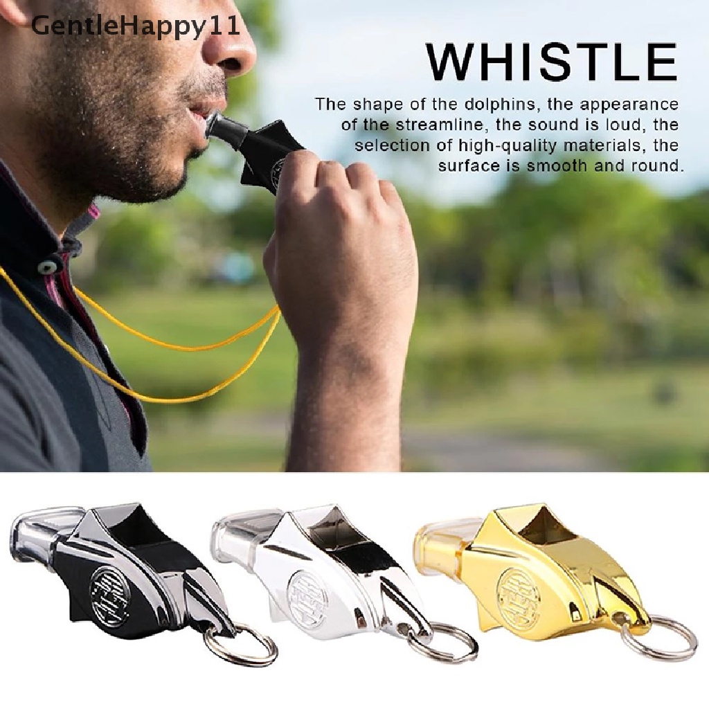 Gentlehappy Whistle 130sibels Peluit Lumba Frekuensi Tinggi Untuk Koreksi Pegangan Mulut Wasit id