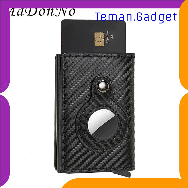 TG - ATK MaDonNo Dompet Kartu Anti RFID Card Wallet with AirTag Slot - M218