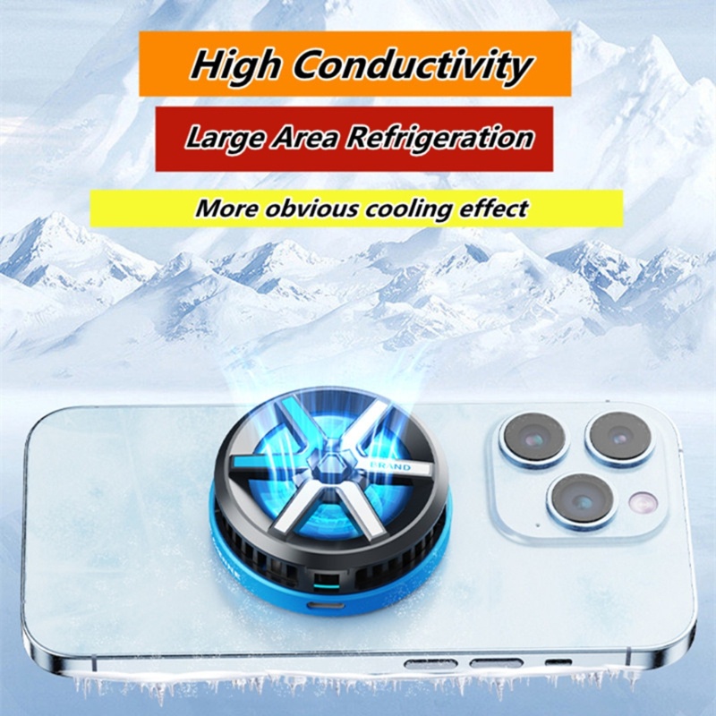 Vivi DY16 Phone Semiconductor Radiator Game Cooler Untuk Pemain Game Tablet