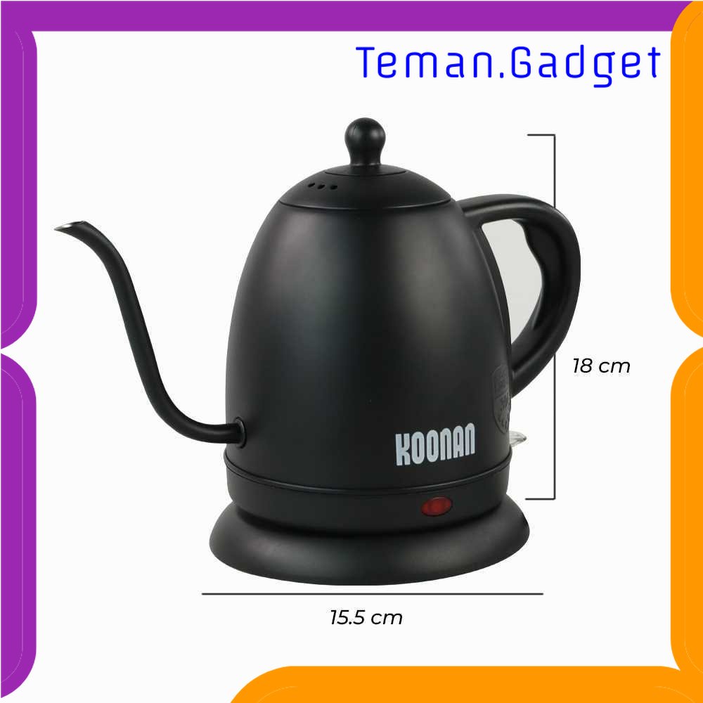 TG - DPR Koonan Teko Elektrik Pitcher Kopi Teh Stainless 1500W 1L - Y12-A2