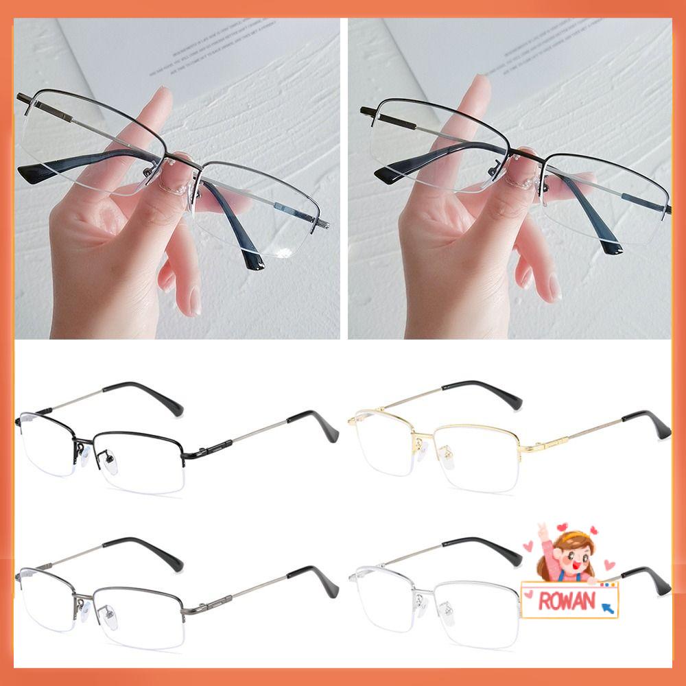 R-flower Anti-Blue Light Kacamata Pria Wanita Portable Pelindung Mata Ultra Light Frame