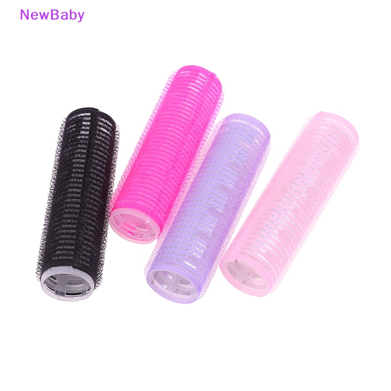 Newbaby 4Pcs Poni Penjepit Rambut Klip Roller Gelombang Curl Air Bangs Hairstyle DIY Salon ID