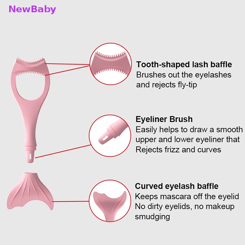 Newbaby 1PC Alat Makeup Mata Eyeliner Alat Bantu Artefak Bulu Mata Alat Menggambar ID
