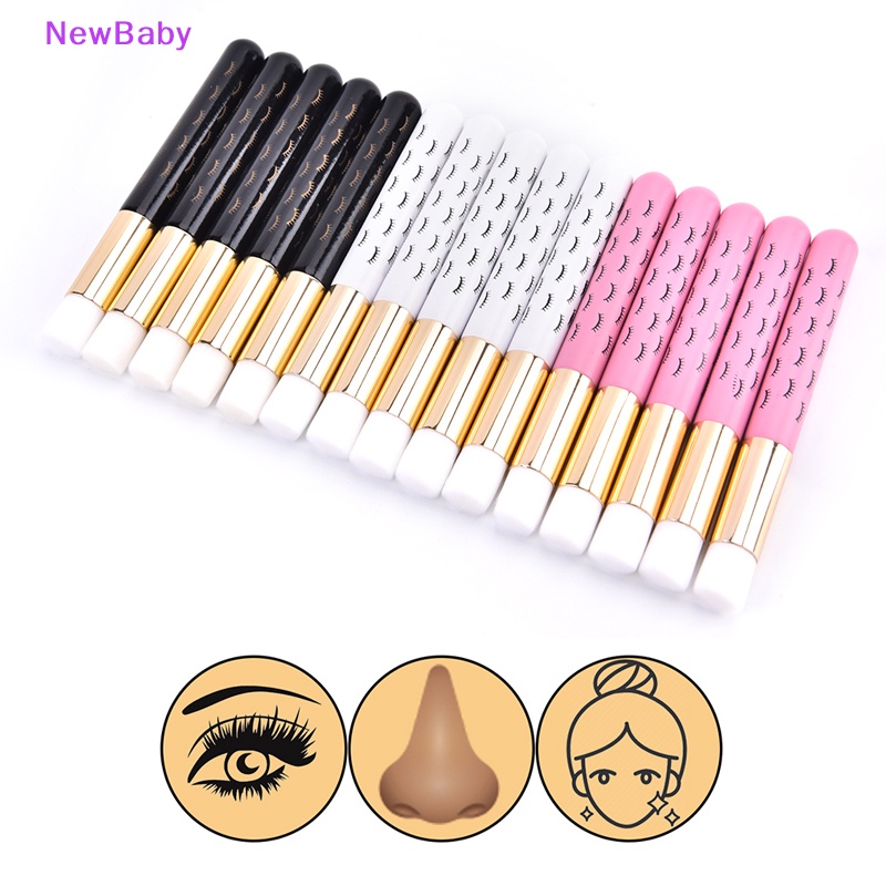 Newbaby 5pcs Sikat Pembersih Bulu Mata Lash Shampoo Brush Untuk Eyelash Extensions Brushes ID