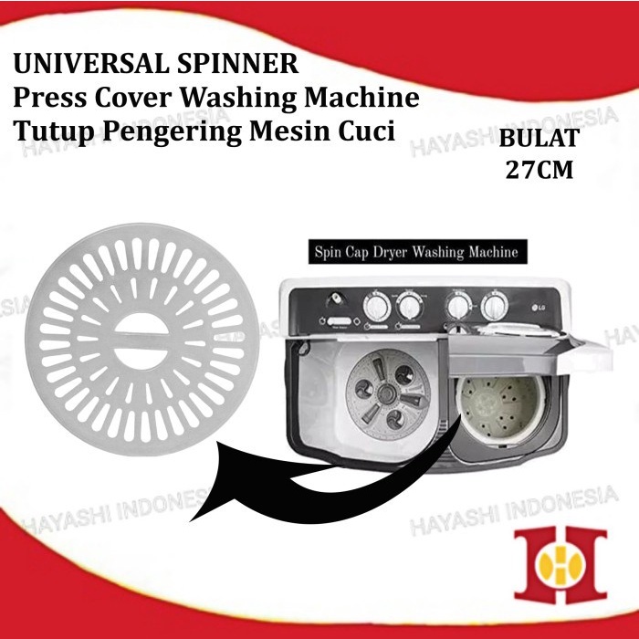 Tutup Tabung Pengering Mesin Cuci Dryer Washing Machine Spinner Spin - 5pcs