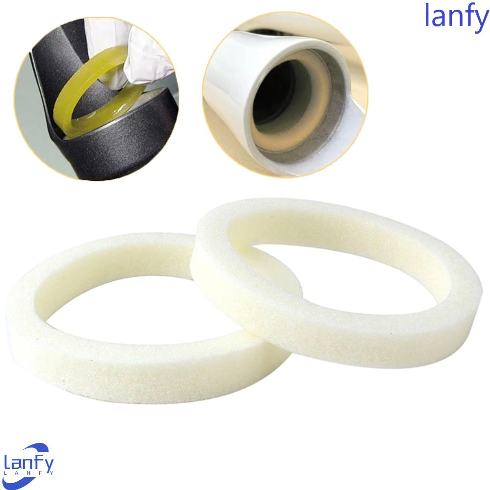 Lanfy 2 Pcs / Pak Ring Seal Fork Depan Sepeda Mtb Bahan Busa Ukuran 30 / 32 / 34 / 35 / 36 / 38 / 40mm