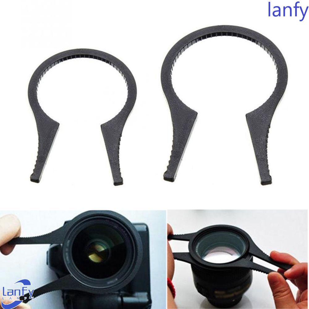 Lanfy Kunci Inggris 62-82mm Praktis Pelepas Lensa Filter Alat Bongkar Pasang Pinset UV CPL