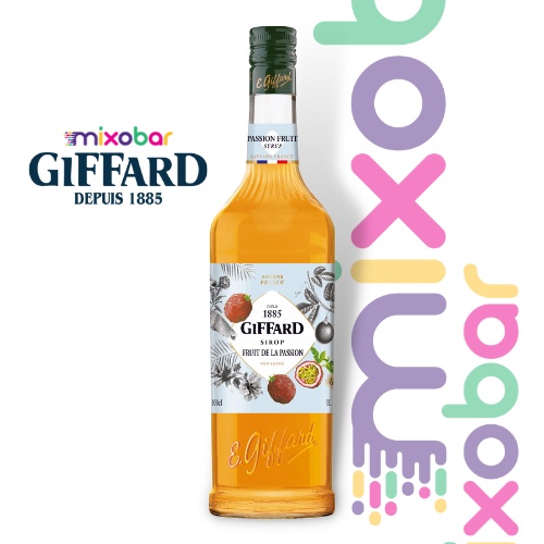 

Giffard Syrup Passion Fruit 1000ml l Sirup Minuman