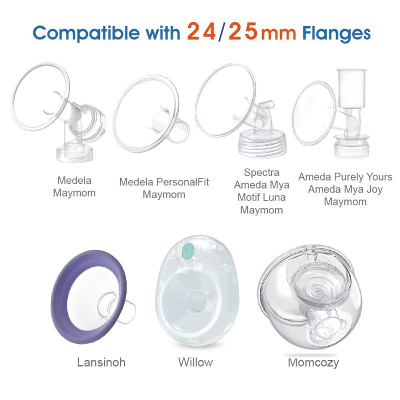 [TM] Silicone Flange Sisipan corong Selipan Corong Silikon Untuk Pompa Asi Breastpump