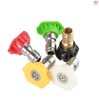 H- Spray Nozzles Spray  Connectors Nozzle Tips Adapters Kit Universal For High Pressure Washer Sprayer