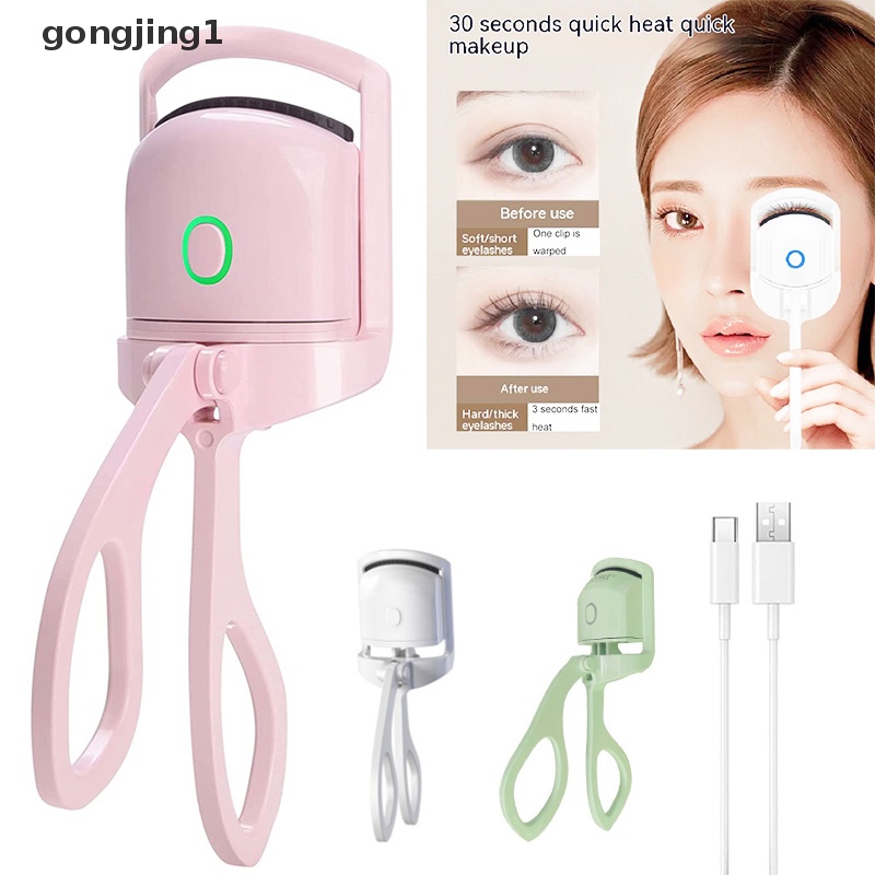 Ggg Alat Penjepit Bulu Mata Elektrik Pemanas Bulu Mata Lebih Panjang Makeup Lash Curler ID