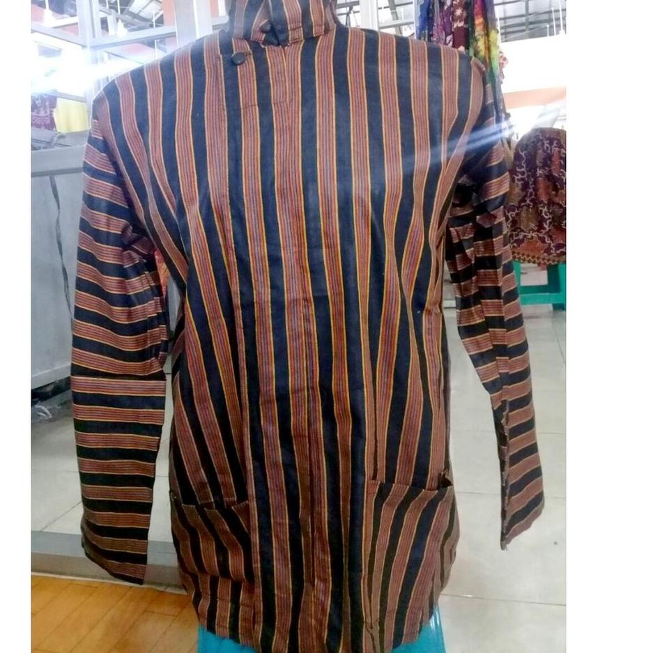 Lurik Terlaris.. [ Luriklarik ] Surjan Lurik Dewasa Baju Adat Jawa Solo Jogja Tenun Klaten Sorjan Lo