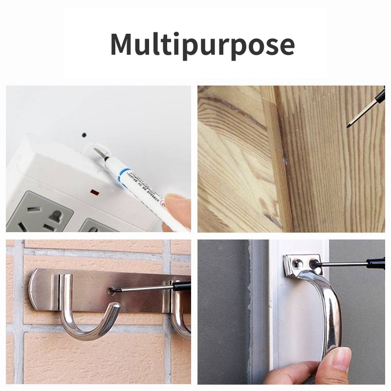 [Harga Grosir] Penanda Khusus Memanjang Berminyak/Pulpen Penanda Lubang Dalam Serbaguna/Penanda Kepala Panjang Anti Air Untuk Dekorasi Woodworking Kamar Mandi