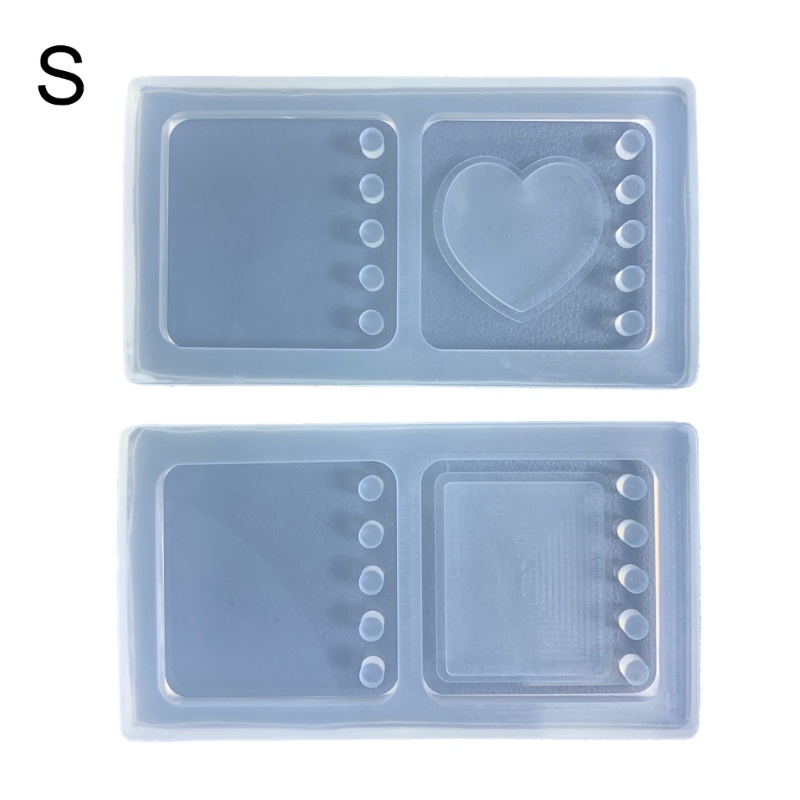 Sa DIY Buku Nota Sampul Cetakan Silikon Kerajinan Tangan Epoxy Tools Resin Cetakan Untuk Perhiasan 3D Craft Notebook Kerang Casting Mold