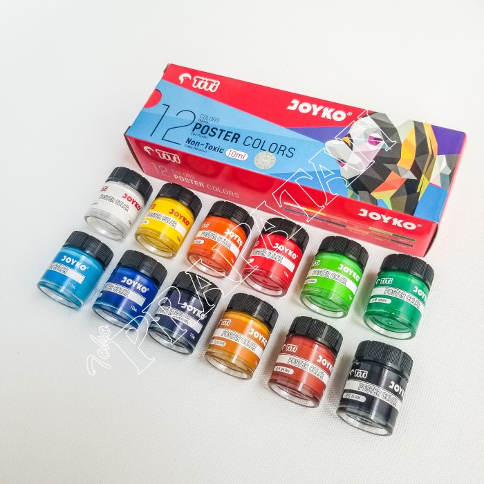 

Cat Poster Titi / Poster Color 12 Warna 10 ml