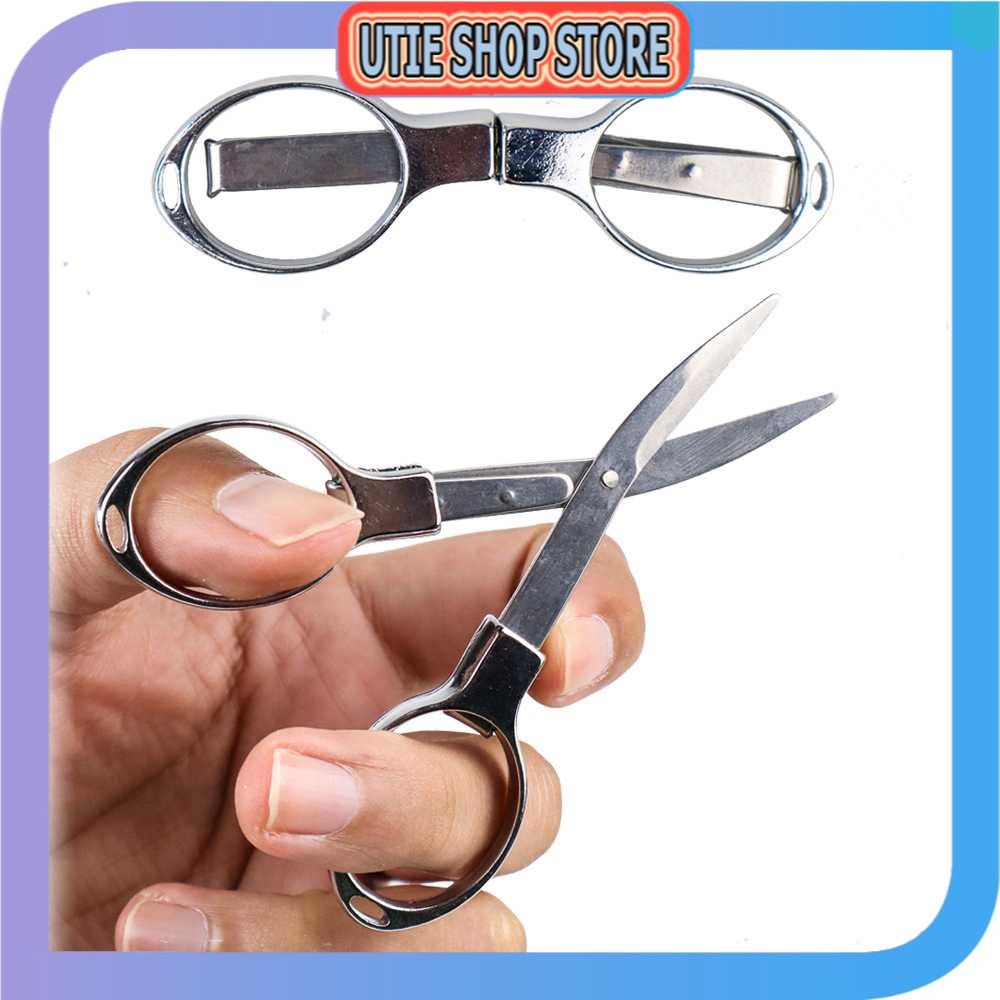 

UTIE STORE - SHUN ZI Gunting Lipat Portable Dragon Alloy Stainless Steel - J101