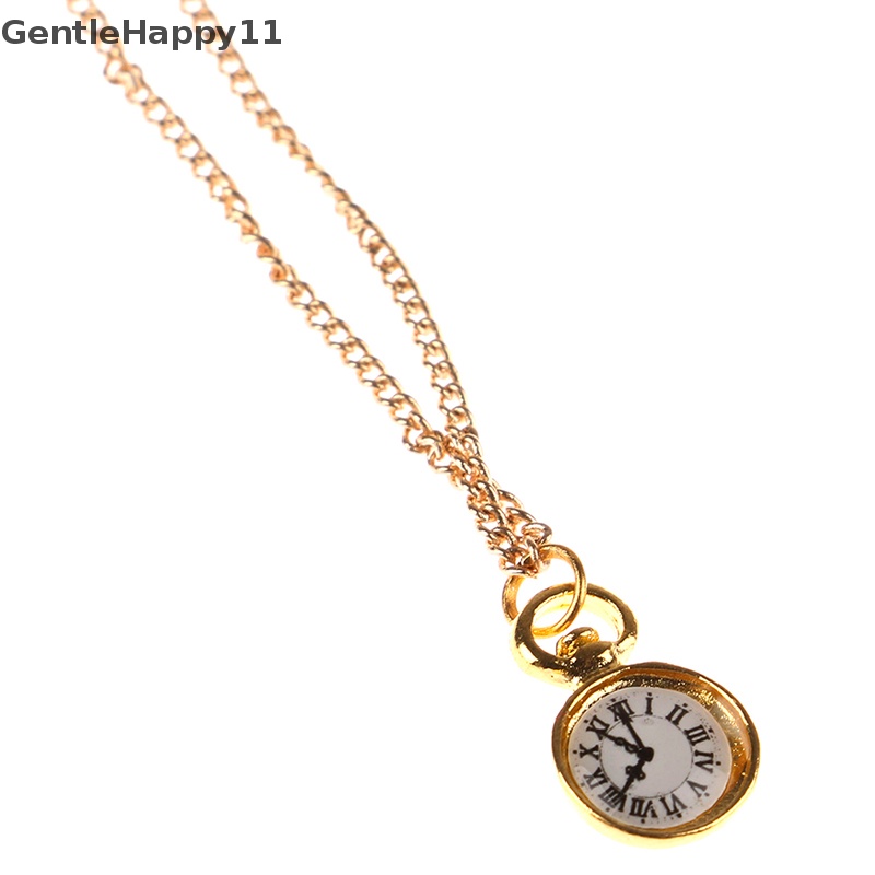 Gentlehappy 1Pc Jam Saku Kalung Mini Untuk Aksesoris Jam Tangan Boneka Figure Militer1Per6 id