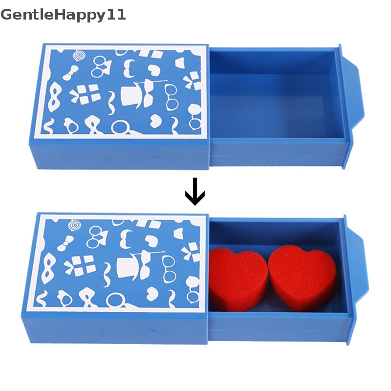 Gentlehappy Magical Variasi Pola Alat Peraga Sulap Biru Magic Box Ungu Pull Box Party id