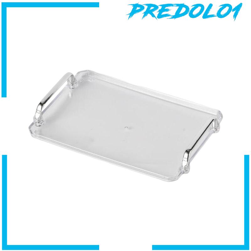 [Predolo1] Serving Tray Platter Nampan Dessert Buah Elegan Untuk Dessert Dresser Kamar Mandi