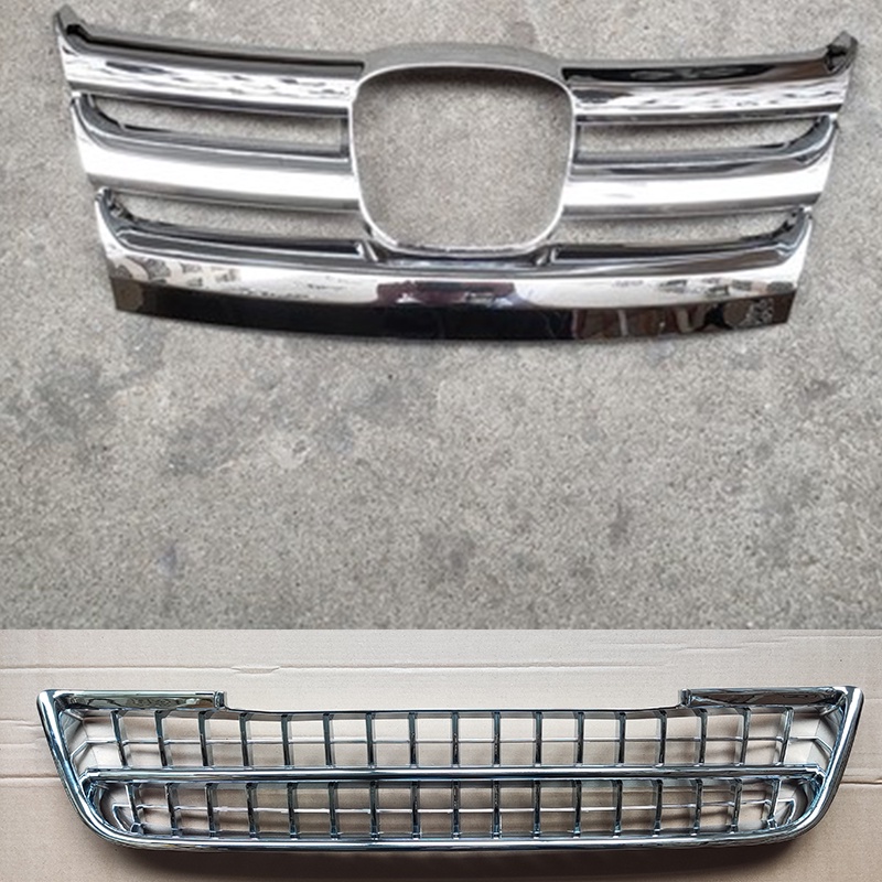 Untuk Honda City 2009-2011, ABS Chrome Disepuh Bumper Depan Strip Terang Bingkai Hias