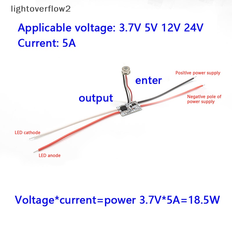 [lightoverflow2] Saklar Sensor Kontrol Cahaya Saklar Sensor Infrared Lemari Lampu Pintu Control Switch Body Saklar Induksi Dan Aksesoris [ID]