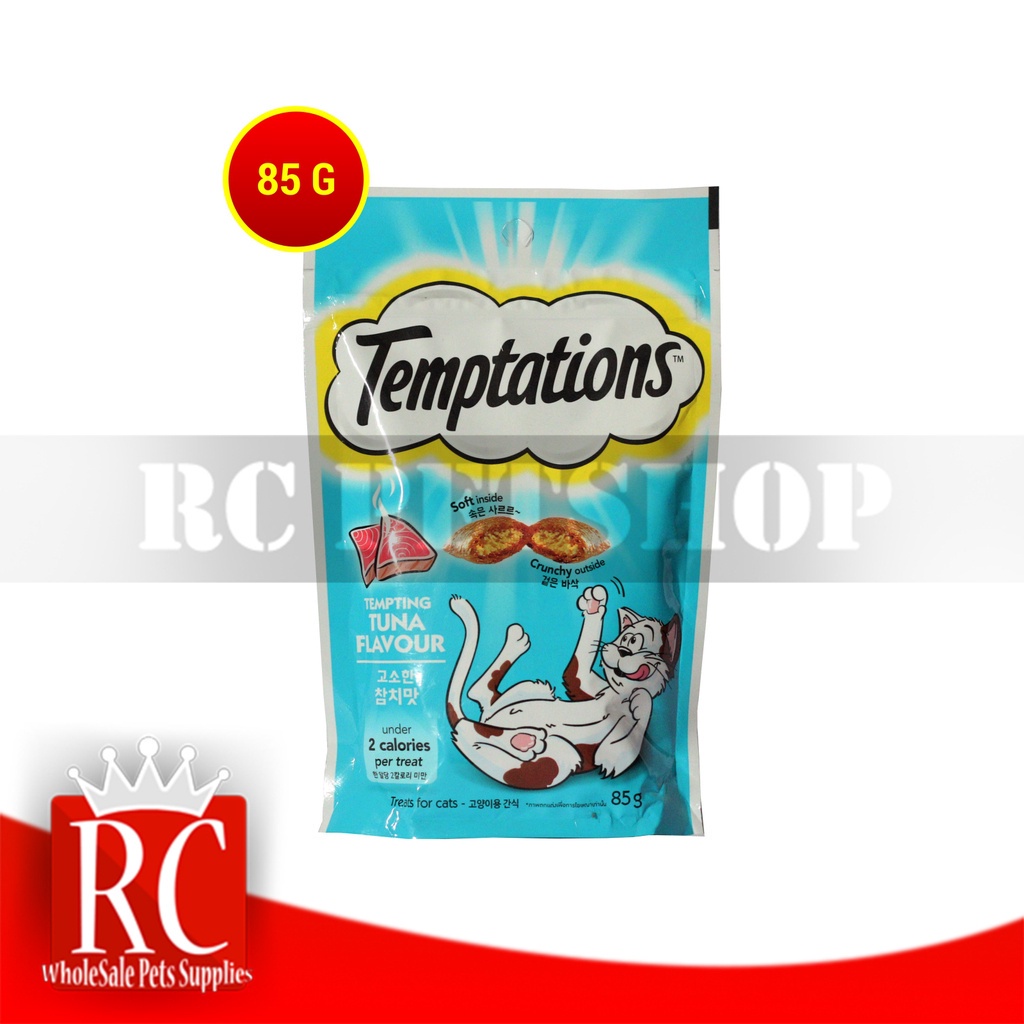 Makanan Kucing Temptations 85 gr / snack temtations 85 gram