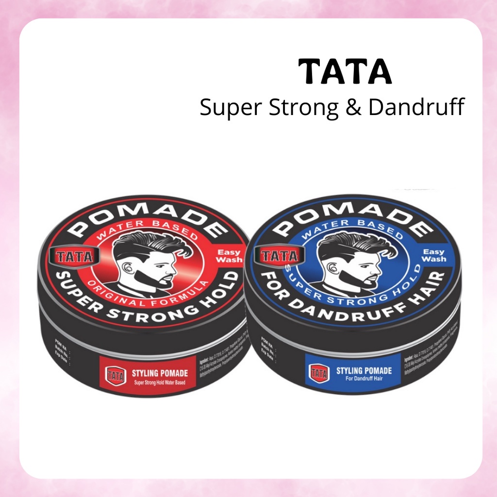RADYSA - Tata Pomade Super Strong Hold | Pomade For Dandruff Hair | Junior Styling Pomade 75g